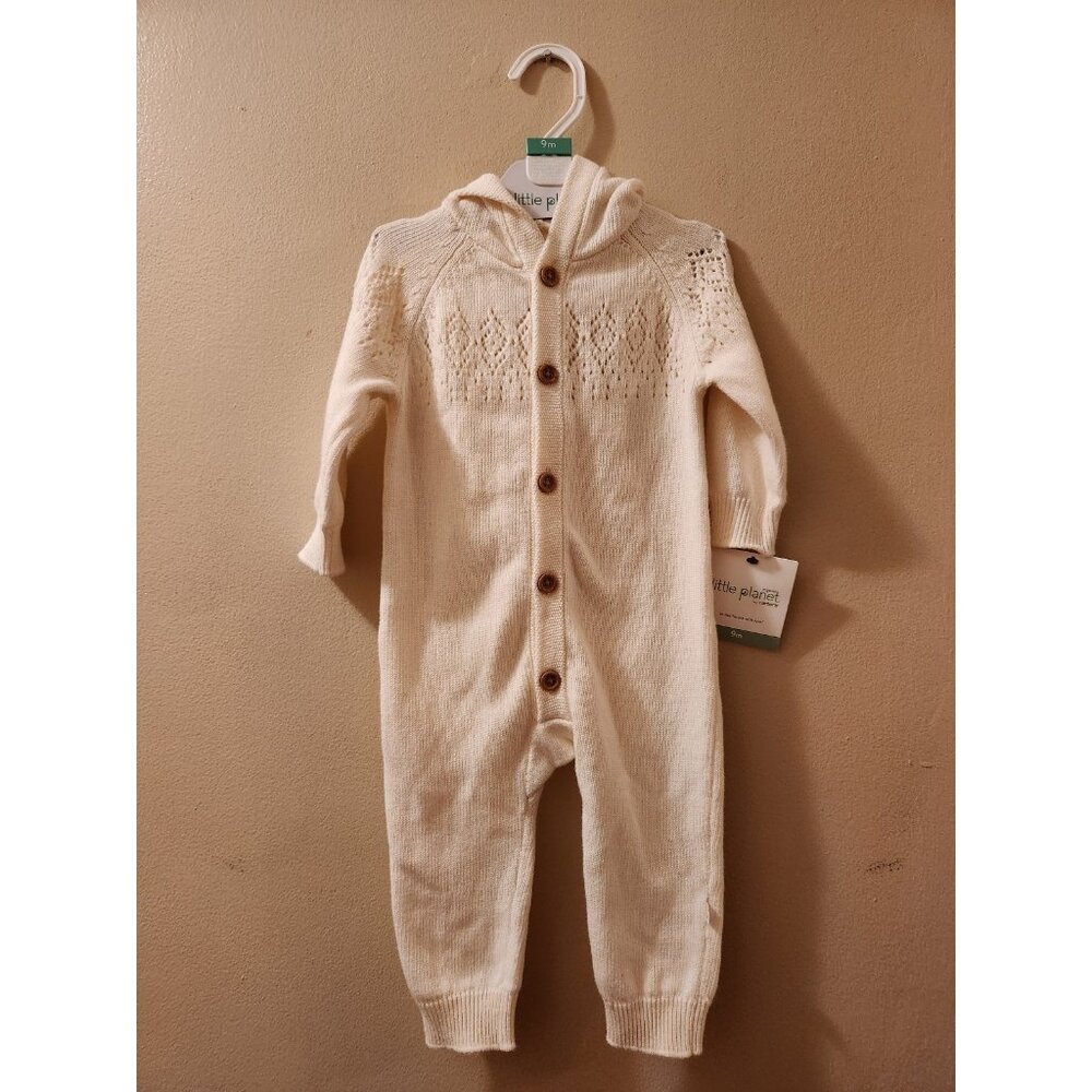 Organic Little Planet By Carters Onesie Size 9M NWT